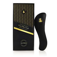 AVROX 7" Bian Stone Gua Sha massage Tool: IASTM Tool for Myofascial Release| Heavy, Easy Grip Stone Guasha Board Facial Massager/Neck, Back & Leg Pain