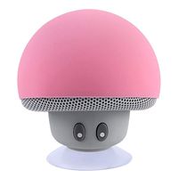 oukery-Bluetooth Speakers, Mini Wireless Bluetooth Speaker MP3 Music Player with Mic Waterproof Portable Stereo Bluetooth Mushroom Speaker for Phone PC Z2