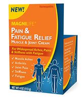 MagniLife Pain & Fatigue Relief Cream Fast-Acting Natural Homeopathic Topical Targets Muscle Aches, Soreness, Joint Pain, Stiffness & Fatigue - Soothing, Quick Absorption - 4oz
