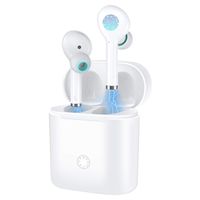 Wireless Noise Cancelling Earbuds Bluetooth 5.0 TWS Earphones Auto Pairing HiFi Stereo Sound Headphones with Mic for Android iOS with Charging Case