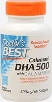 Doctor's Best Best DHA 500 from Calamari-60 Softgels