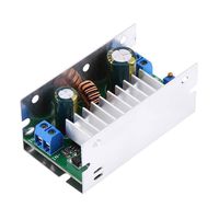 Akozon 200W 7A 6-35V to 6-55V High Power Step Up Boost Converter Charger Module with Aluminum Case