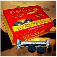 Starlight Charcoal, 3 Box, 30 Rolls, 300 Tablets