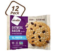 NuGo Protein Cookie, Oatmeal Raisin, 16g Vegan Protein, Gluten Free, Soy Free, 12 Count