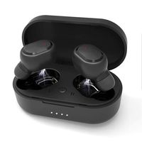 True Wireless Noise-Cancelling Earbuds Earphones with Hyper Bass Upgrade IPX4 Waterproof and Magnetic Charging Case Included