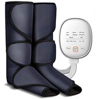 Massage Boots Machine, Foot And Calf Massage With Handheld Controller, Foot Massager Leg Wraps, Leg Air Massager For Circulation Sequential Compression Wraps, Thigh And Calf Massager With Knee Heating