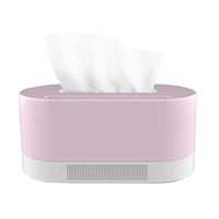 GUO XINFEN Bluetooth Speaker Tissue Box Audio Wireless Mini Outdoor MP3 Smart Speaker Subwoofer (Color : Pink)
