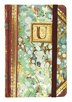 Punch Studio Mini Notebook with Monogram, U