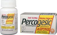 Percogesic Original Pain Relief | Aspirin Free Fast Acting Relief | 90 Coated Caplets