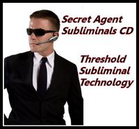 Secret Agent Threshold Subliminal with Piano Moods Music CD
