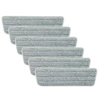 Eyliden 6 Pack Mop Pads Wet Dry Microfiber Mop Cleaning Pad Mop Refills Replacement Heads for Most Spray Mops and Reveal Mops