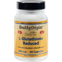 Healthy Origins L Glutathione 500 Mg 60 Cap