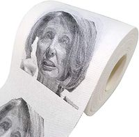 Minch Nancy Pelosi Toilet Paper, Novelty Political Gag Gift - Staring Toilet Paper