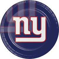 New York Giants Paper Plates, 24 ct