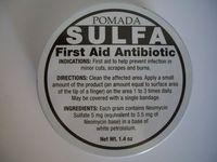 Pomada Sulfa First Aid Antibiotic