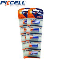 10 x PKCELL 12V 23AE 21/23 A23 23A 23GA MN21 Alkaline Batteries