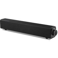 Wireless Bluetooth Speaker,31.5-inch 4 Sound Bar Speakers with Dual Built-in Subwoofers Wired & Wireless Bluetooth (Home Theater Surround Sound, Included Optical Cable)