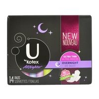 U By Kotex Ultra Thin Overnight Maxi Pads 14