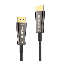 Ruzlog High-end Fiber Optic HDMI 2.0 Cable Wire up to 100meter 4Kx2K Support 4K@60Hz 4:4:4/4:2:2/4:2:0 HDR10 Dolby Vision, HDCP2.2 ARC 3D High Speed 18Gbps (10m)