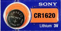 Sony Lithium 3V Batteries Size CR1620 (Pack of 5)