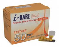 Glucose Test Strip, Blood Sample, PK50