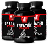 Creatine hcl Powder - CREATINE MONOHYDRATE Powder 100g - Bodybuilding Supplements for Muscle gain (3 Bottles)