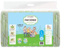 FAB SENSE City Print Adult Briefs (Large)