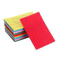 NUOMI Heavy Duty Scour Pad 10 Count Household Surfaces Scouring Pads for Dish/Pots Non-scratch Sticks Cleaning Scrubbers Sponges