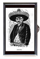 Posada Portrait of Zapata Decorative Pill Box