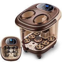 Foot Spa Massager Foot tub Foot Bath Therapy Foot Spa Massager with Automatic Foot Massage Rollers+Temperature Control+Bubbles Massage, Perfect for Relieve Foot Pain Muscles Soreness Foot Basin Foot B