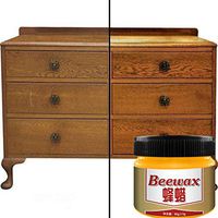 Yemenger Wood Seasoning Beewax - Wood Polish Traditional Beeswax for Wood & Furniture Natural Beewax Wood Cleaner and Polish Non Toxic for Furniture to Beautify Protect Restore a Finish