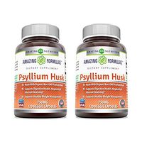 Amazing Formulas Psyllium Husk-750 Mg,120 Veggie Capsules