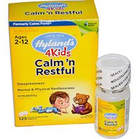 Hyland's Homeopathic Natural Sleep Aid 4 Kids Sleeping Tablet, 125 Count