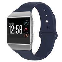 OenFoto Sport Bands CompatibleFit bit Ionic, Soft Silicone Wristband Replacement Watch Band Strap Accessory Bracelet for Fit bit Ionic Smart Watch, Ocean Blue Small