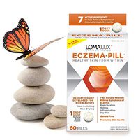 Eczema Pill, All Natural Skin Clearing Minerals - Steroid Free - Dermatologist Developed For Children & Adults, Natural Berry Flavor, 60 Quick Dissolving Pills