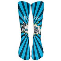 Etrfr En Garde Fencing Combat Sports Custom Knee High Socks Football Baseball Long Stockings For Men Women