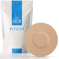 Sick Products Adhesive Patch 25 Pack Compatible with Libre, Guardian, Dexcom G6/G5/G4, Enlite, Waterproof Pre-Cut CGM Patches for Long Fixation and Protection