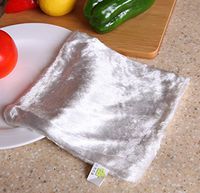 TianBaBa Wood Pulp Fiber Cleaning Cloth Kitchen Dish Washing Towel Rag Magic Kitchen Rags (White)