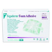 3m Tegaderm Foam Adhesive Dressing Qty 10