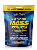MHP UYM XXXL 1350 Mass Building Weight Gainer, Muscle Mass Gains, w/50g Protein, High Calories, 11g BCAAs, Leucine, Cookies & Cream, 16 Servings