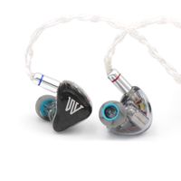 Fearless Audio 8BA Knowles Sonion Drivers HiFi in-Ear Earphones Monitor with 0.78mm 2Pin Detachable Cable Customized Earphone (S8 Pro)