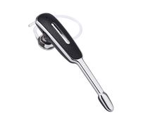 Rechargeable Bluetooth Wireless Headset Business Pro for Tablet Smart tv iPod mp4 iPad PC Laptop (Black & Silver)