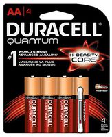 Duracell Alkaline Battery Aa Carded 4 Pack