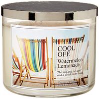 Bath and Body Works 3-Wick Scented Candle "Cool Off" - Watermelon Lemonade 14.5 Ounce
