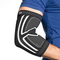 Elbow Compression Sleeve - Support Brace for Tendonitis, Arthritis, Bursitis (Small)