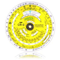 Aero Products CR-3 Circular Wind Triangle T/S/D Computer by APR