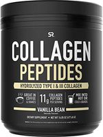 Collagen Peptides Powder (41 Servings) | The Only Non-GMO Verified Hydrolyzed Collagen Peptides Brand Available - Vanilla Bean