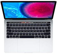 Apple 13in MacBook Pro, Retina, Touch Bar, 3.1GHz Intel Core i5 Dual Core, 8GB RAM, 256GB SSD, Silver, MPXV2LL/A (Newest Version) (Renewed)