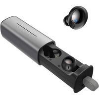 Wireless Earbuds, EURPMASK Future True Gym Sport Noise Cancelling TWS Wireless Bluetooth Earbuds with Deep HD Bass Stereo Sound, Portable Charging Case, Built-in Mic