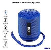 RiderTech 129 Bluetooth Speaker Portable Waterproof Outdoor Wireless Speakers Enhanced Bass,Built in Mic, TF Card, Auto Off, FM Radio for Beach, Shower & Home (Blue)